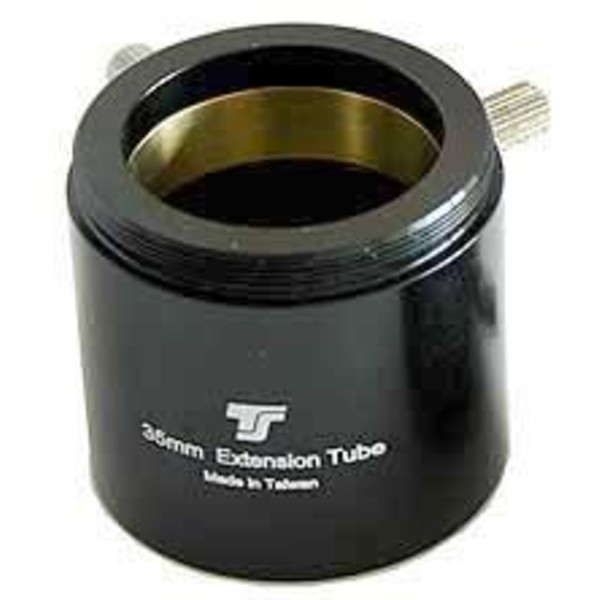 TS Optics Adaptador de T2 a 1,25", rosca T2 puesta, longitud total 35 mm