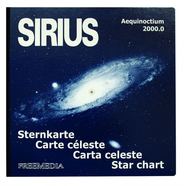 Freemedia Mapa estelar Sirius, grande