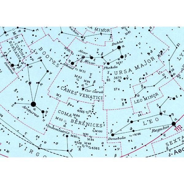 Freemedia Mapa estelar Sirius, grande