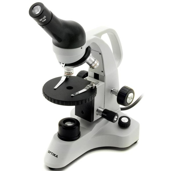 Optika Microscopio B-20, monocular, 40 - 400x, LED