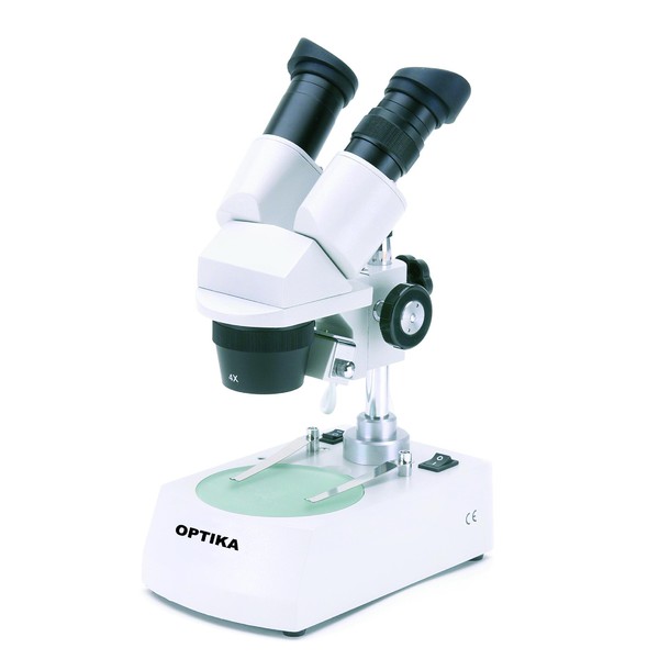 Optika Microscopio estéreo  ST-30-2LEDR 20x-40x, óptico y con luz incidente LED