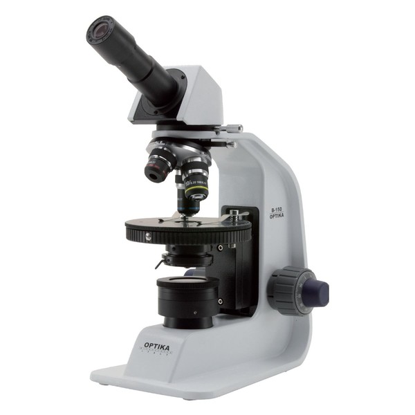 Optika Microscopio B-150POL-M, monocular, polarización, LED
