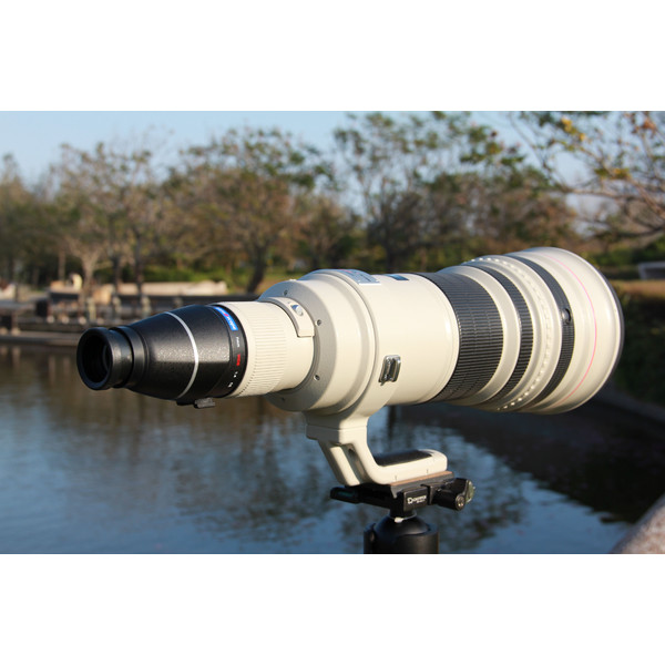 Lens2scope 7 mm Wide , para Canon EOS, blanco, visión en ángulo