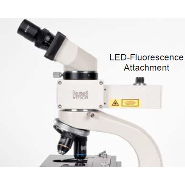 Hund Microscopio Medicus LED AFL FITC, binocular