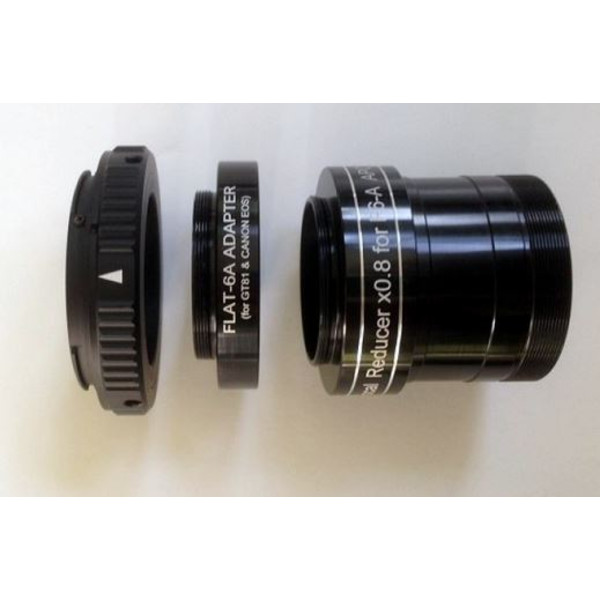 William Optics Refractor apocromático AP 81/478 GT81 with flattener/reducer for Canon EOS
