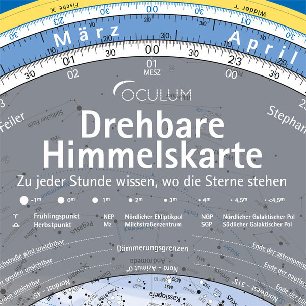 Oculum Verlag Mapa celestial giratorio