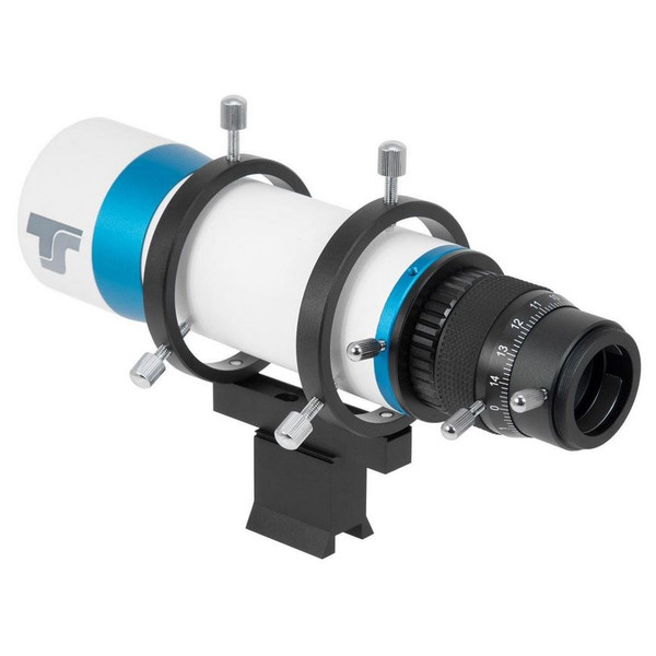 TS Optics Guidescope Tubo guía y buscador con microenfocador Deluxe de 60 mm