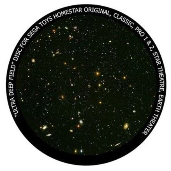 Redmark Diapositiva para planetario Sega Homestar Pro, campo ultra profundo de Hubble
