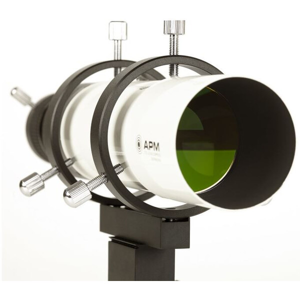 APM Telescopio visor Buscador de 50 mm de visión recta con ocular reticulado retroiluminado