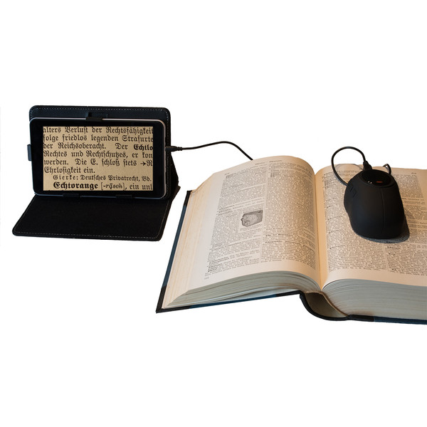 DIGIPHOT DM - 70, lupa digital con tableta de 7" y ratón escáner