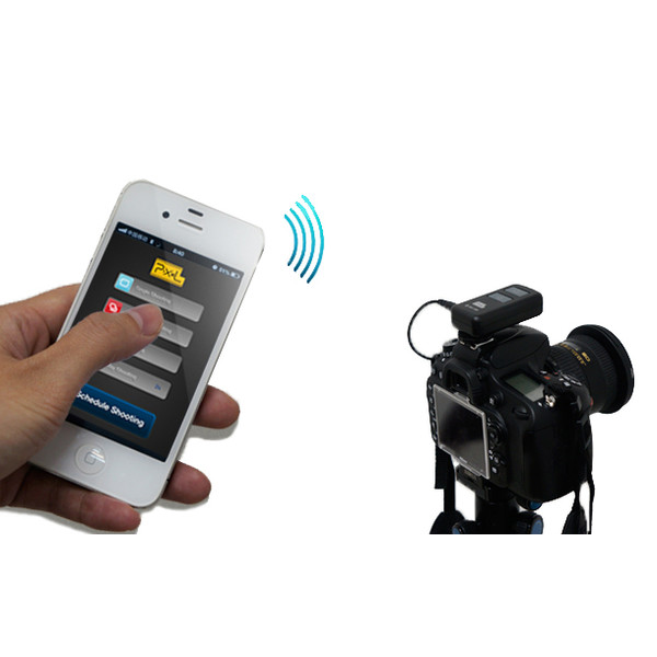 Pixel Disparador por radio Bluetooth Timer BG-100 para Nikon (Apple)