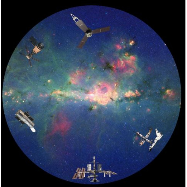 astrial Diapositiva para planetario Homestar de Sega: Space Exploration