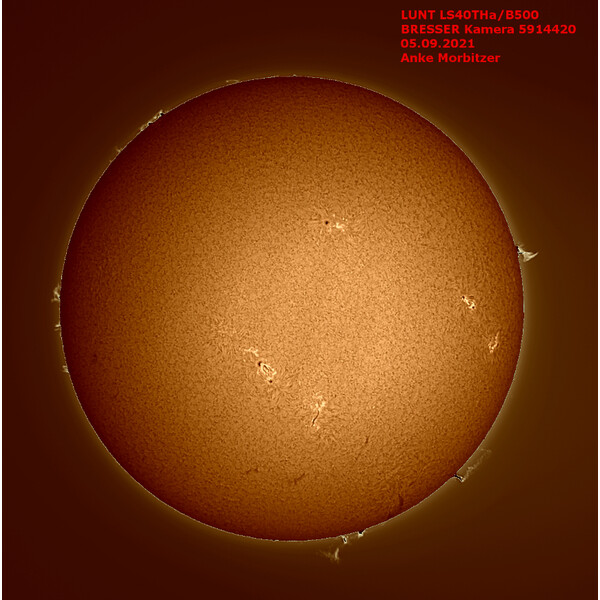 Lunt Solar Systems Telescopio solar ST 40/400 LS40T Ha B500