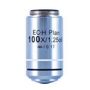 Motic objetivo CCIS plano acromát. EC-H PL 100x/1,25(AA=0,15 mm)