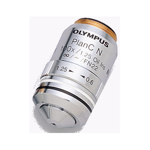 Evident Olympus Objetivo plano acromático PLCN 100xOl/0,6-1,25