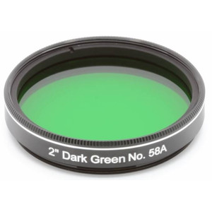 Explore Scientific Filtro verde oscuro #58A 2"