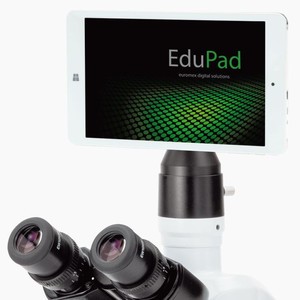 Euromex Cámara EduPad-12 , color, CMOS, 1/2.3", 1.33 µm, 12 MP, USB 2.0, 8 Zoll Tablet