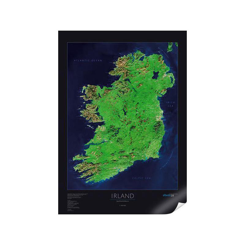 albedo 39 Mapa de Irlanda