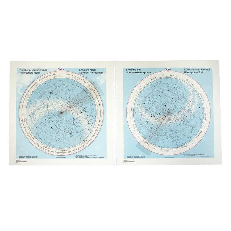 Freemedia Mapa celeste Sirius big model