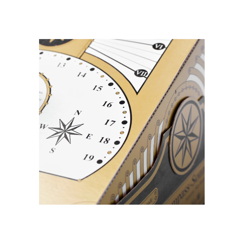 AstroMedia Kit Brújula - Reloj de sol