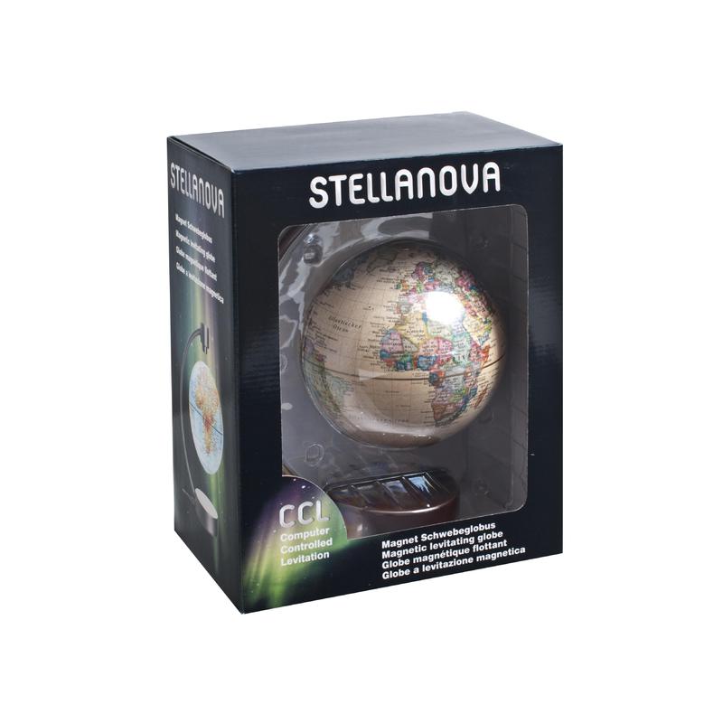 Stellanova Globo terráqueo de levitación magnética de 15cm, diseño antiguo