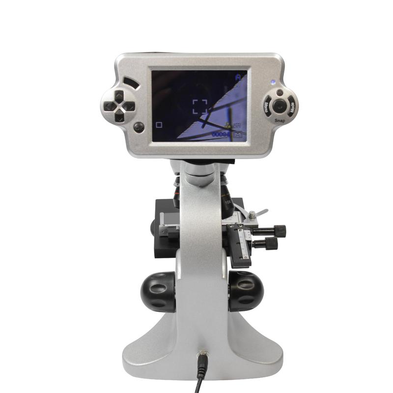 Omegon Microscopio DigitalView LCD, achromat, 400x, 2MP camera, 3,5"LCD