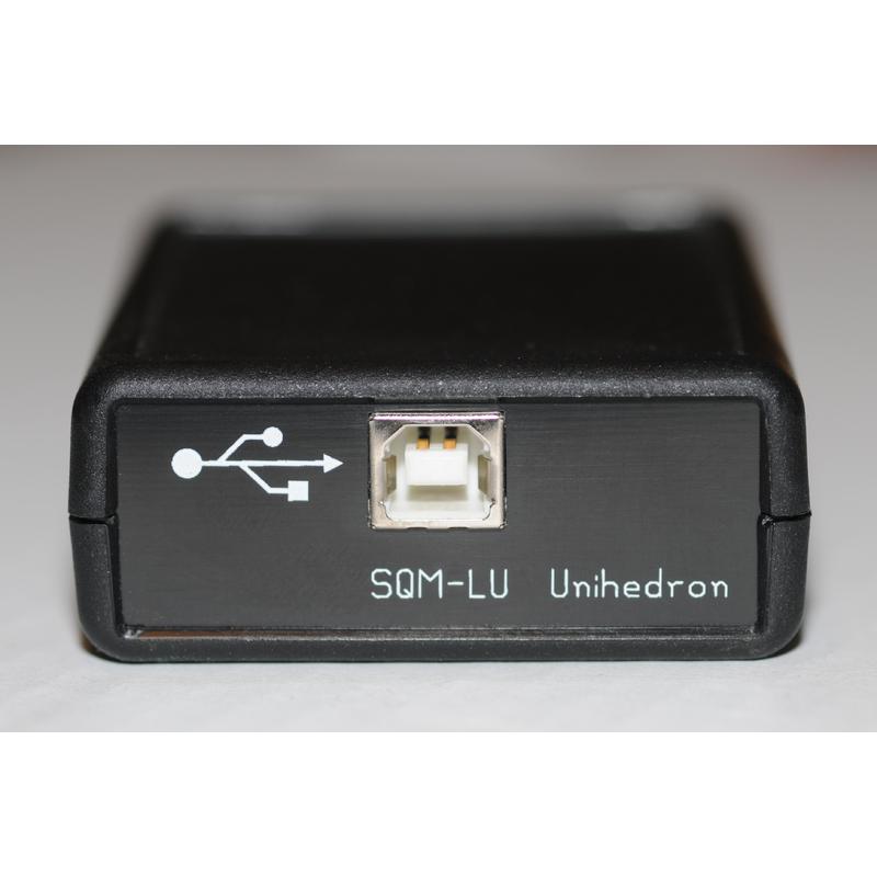 Unihedron Medidor de calidad del cielo Sky Quality USB con lente (Versión LU)