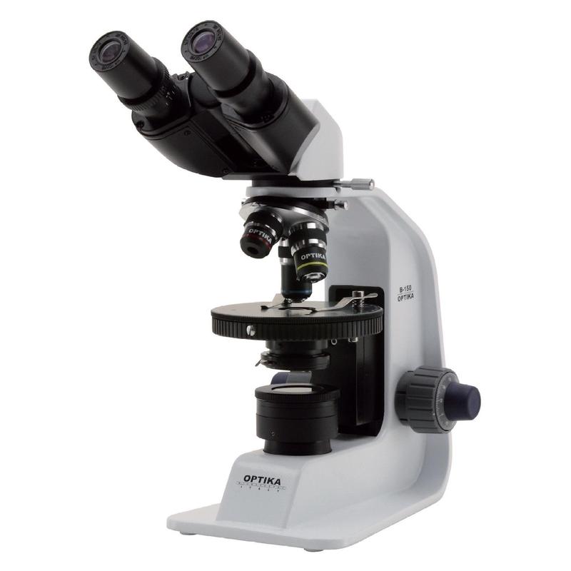 Optika Microscopio B-150POL-B, con binocular, polarizado