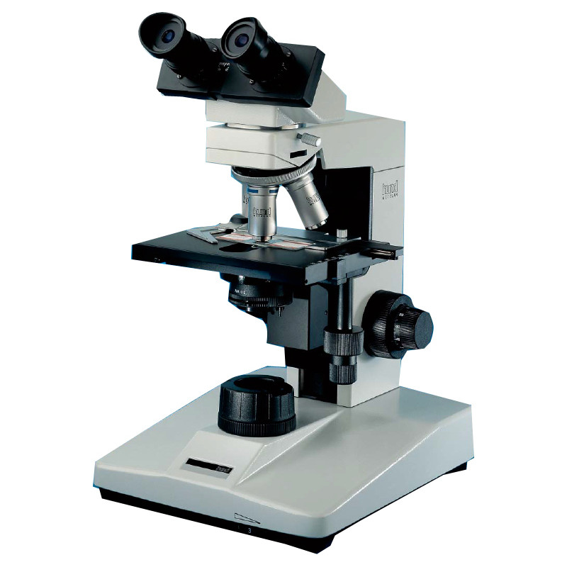 Hund Microscopio H 600 Wilo-Prax PL, bino, 40x - 1000x