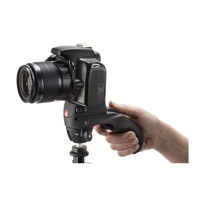 Manfrotto Kit de trípode para fotografía/vídeo Compact Action, negro