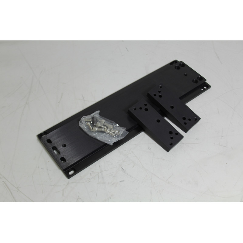 Prism rail with hanger brackets for Astro Physics102 mount