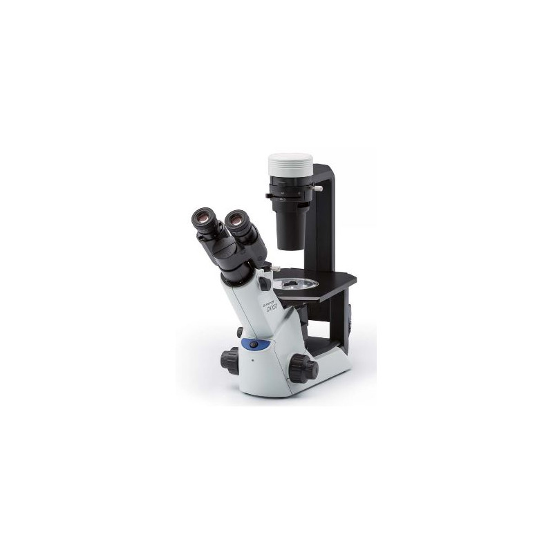 Evident Olympus Microscopio invertido Olympus CKX53 Hellfeld V2, trino, infinity, plan, achro, 2x, 4x, 10x, LED