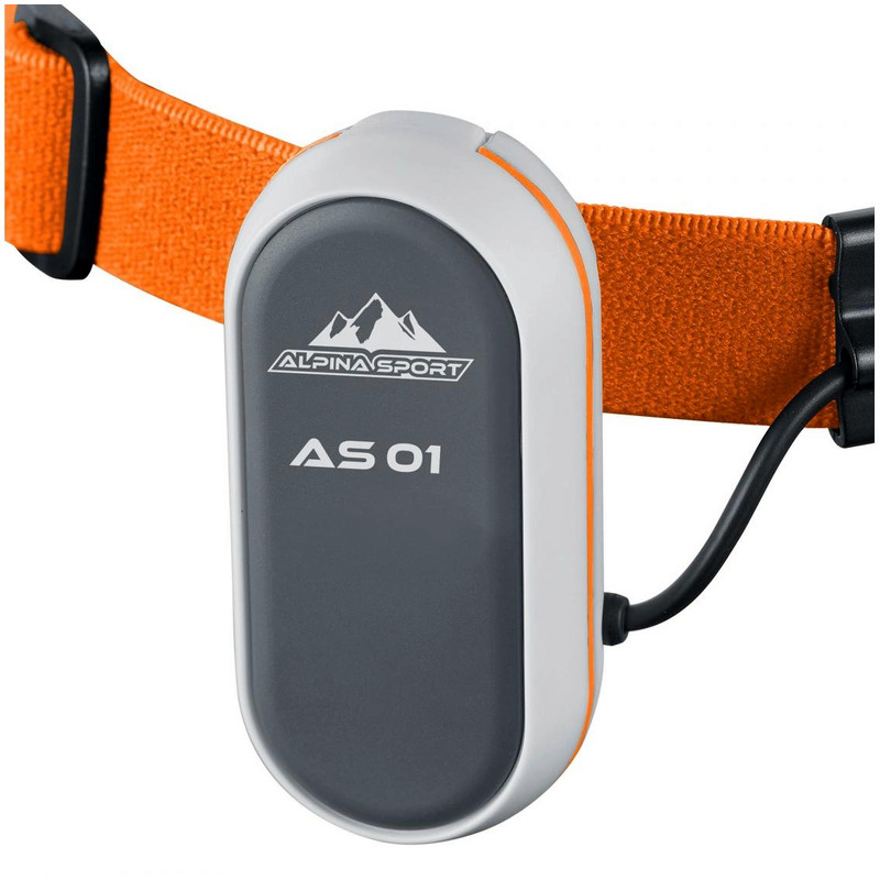 Alpina Sports Linterna frontal AS01 naranja