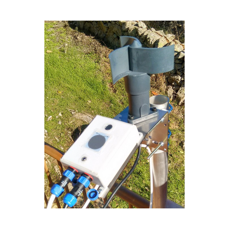 Lunatico Soporte con abrazadera para montaje de sensor meteorológico y anemómetro