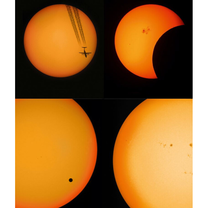 Lunt Solar Systems Telescopio solar 6x30 Mini Sunocular OD5