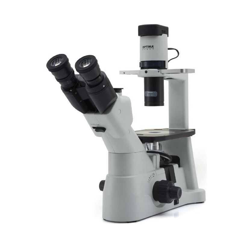 Optika Microscopio invertido Mikroskop IM-3, trino, invers, phase, IOS LWD W-PLAN, 100x-400x, EU