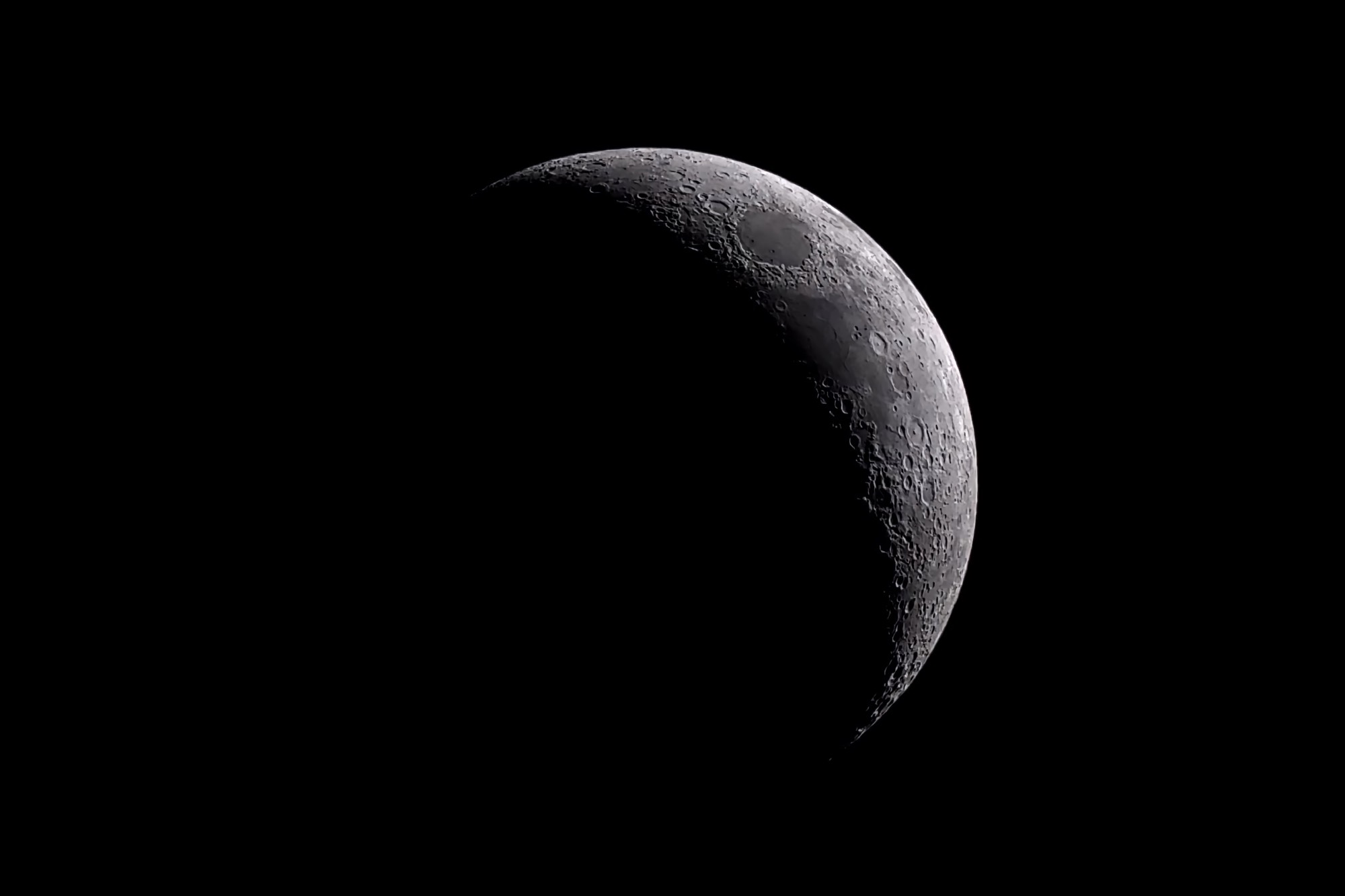 Luna creciente, foto: MS