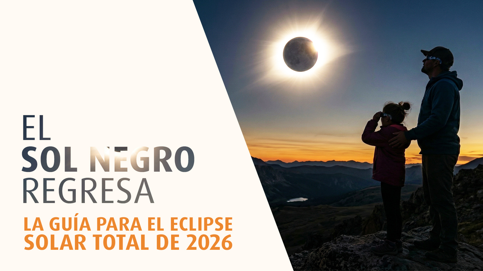 Solar Eclipse 2026 Magazine Banner ES