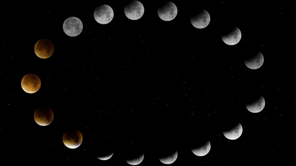 Cómo evaluar la luminosidad de la Luna