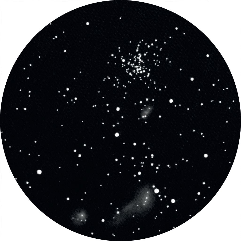 Imagen de M38. El norte está abajo. Peter Kiss