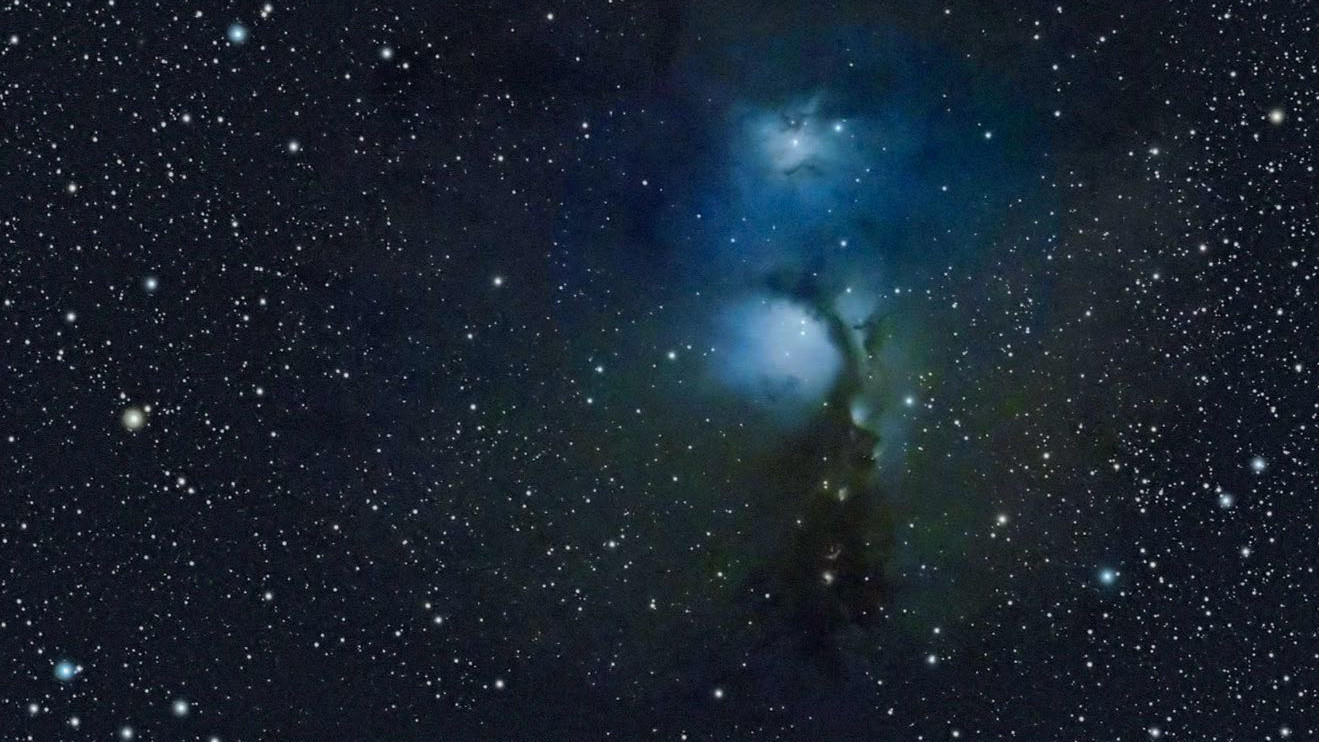 La nebulosa de reflexión M78 en la constelación de Orión. Horst Ziegler / CCD Guide