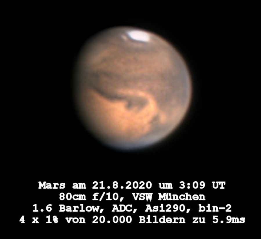 Una foto del planeta rojo de Bernd Gährken