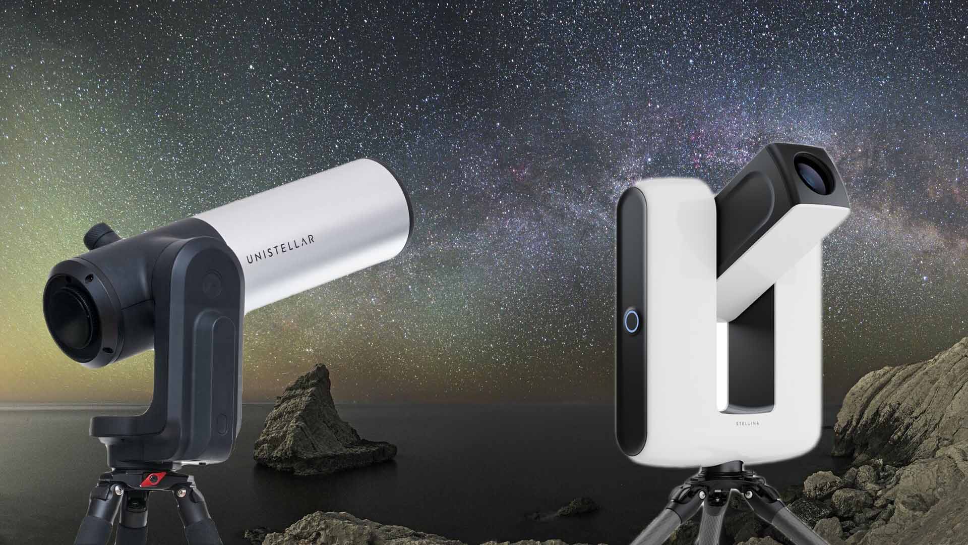 Donde la astronomía y la alta tecnología se encuentran: unas breves pinceladas del Stellina y del eVscope