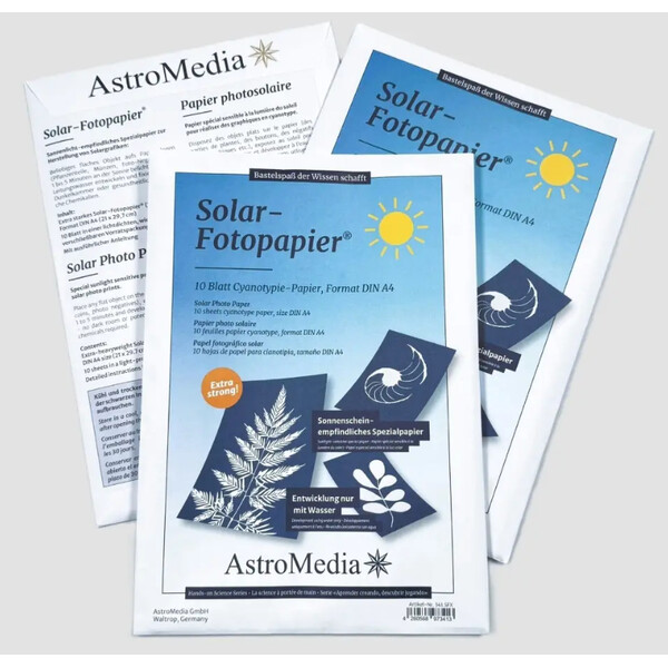 AstroMedia Kit Das Solar-Fotopapier DIN A4 10 Stück