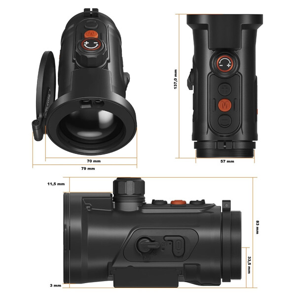 ThermTec Cámara térmica Hunt 635L Pro LRF