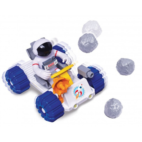 Buki Astronauta y vehículo lunar