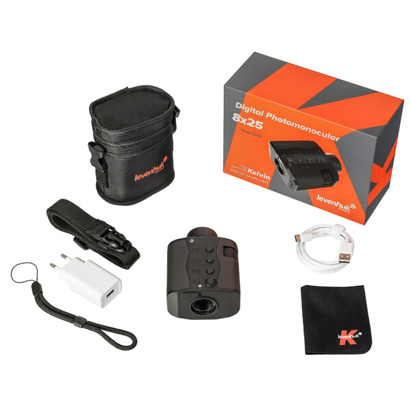 Levenhuk Monocular Kelvin Snap Digital 8x25