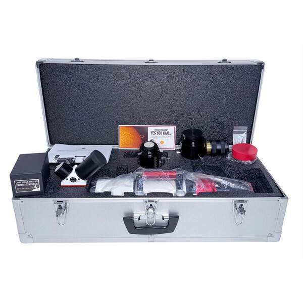 Lunt Solar Systems Telescopio solar ST 80/560 LS80MT Ha B1800 PT DS Premium Kit