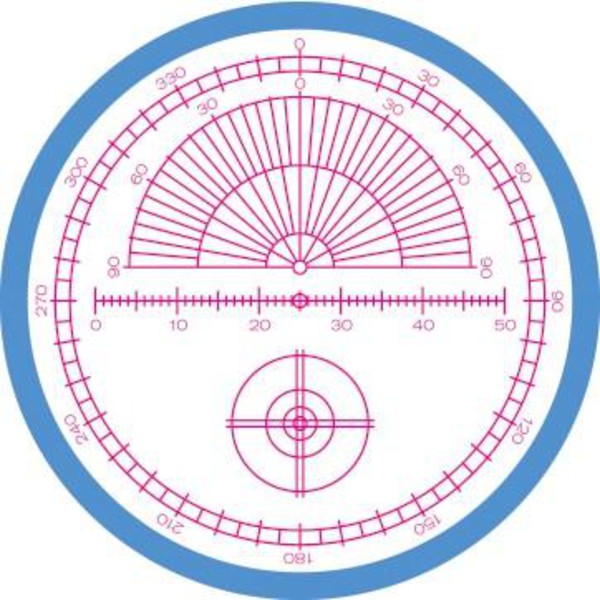 Meade Ocular de medición astronómico de 12mm, iluminado por batería