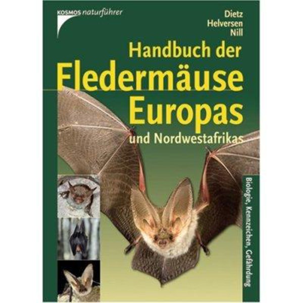 Kosmos Verlag Libro: Handbuch der Fledermäuse Europas und Norwestafrikas (Vedemécum de los murciélagos de Europa y del Noroeste de   África)